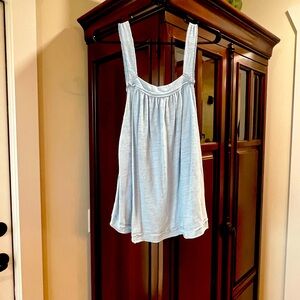 We the Free flow tank: small: pale blue